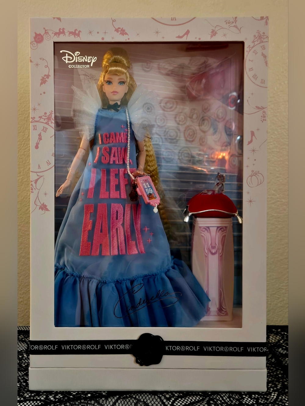 Viktor&Rolf x Disney Collector Cinderella Doll From Mattel Creations - In Hand